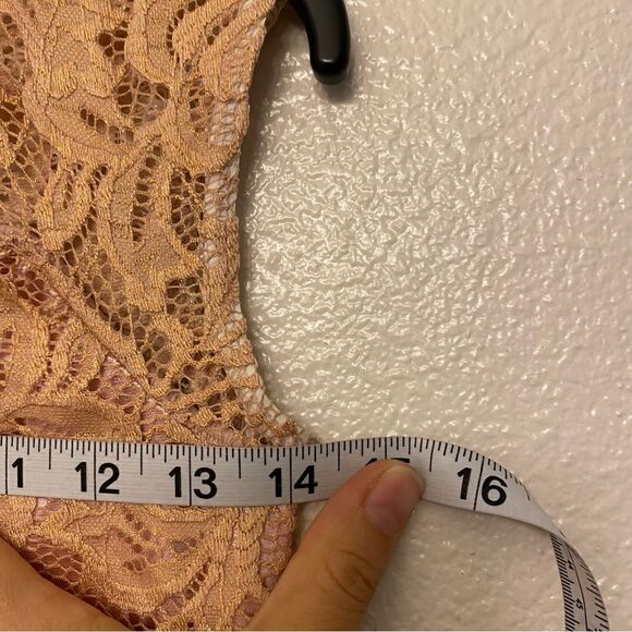 WEISSMAN Dance ballet lyrical dusty pink lace costume MY DESTINY 10124 Child LC - Picture 6 of 11